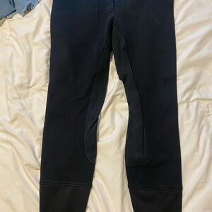Elation Red Label riding pants in black, in like-new condition. Size 36R.